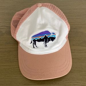 Worn once pink Patagonia hat